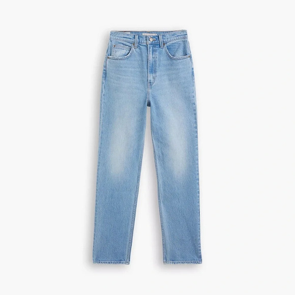 Levi's Premium 70'S HIGH SLIM STRAIGHT WOMEN'S JEANS 32 x 31 NWT - Picture 2 of 8